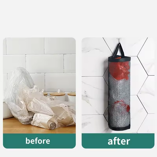Kitchen Garbage & Grocery Bag Holder