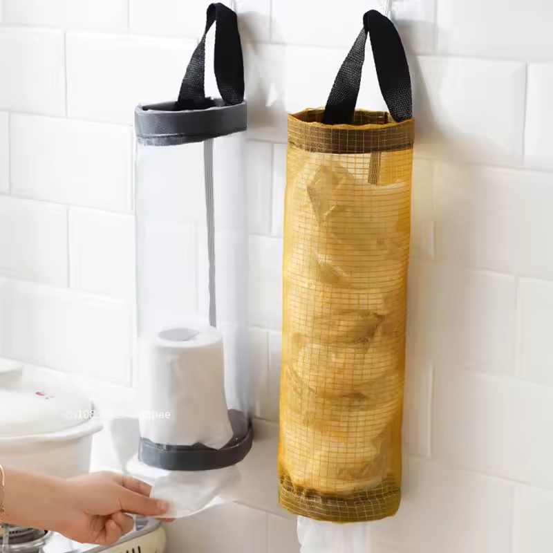Kitchen Garbage & Grocery Bag Holder